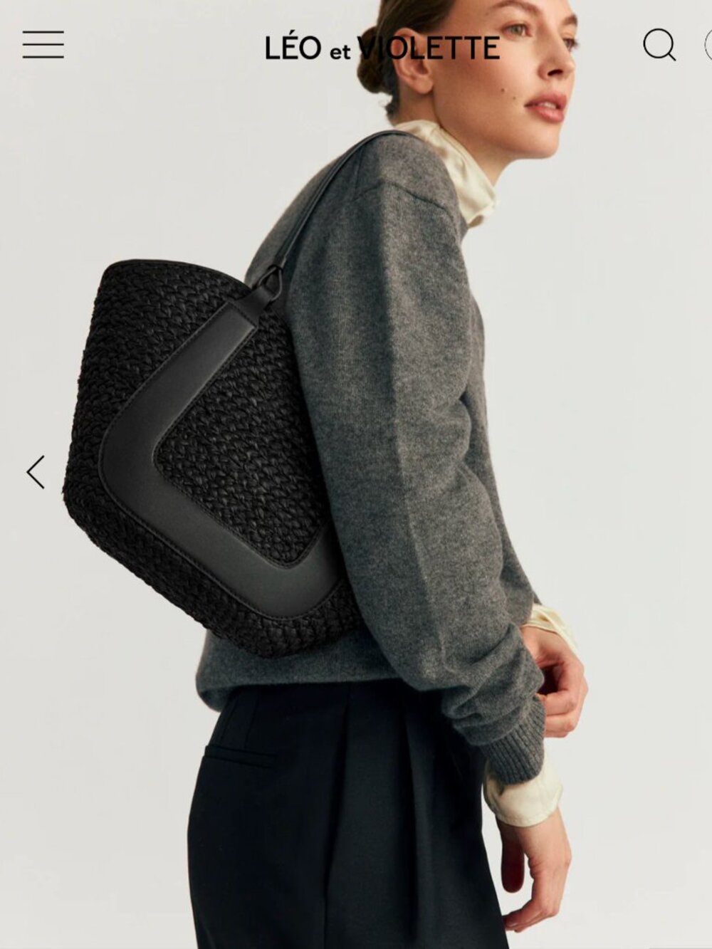 LEO et VIOLETTE Le Mini Gina Tote - Picture 4 of 13